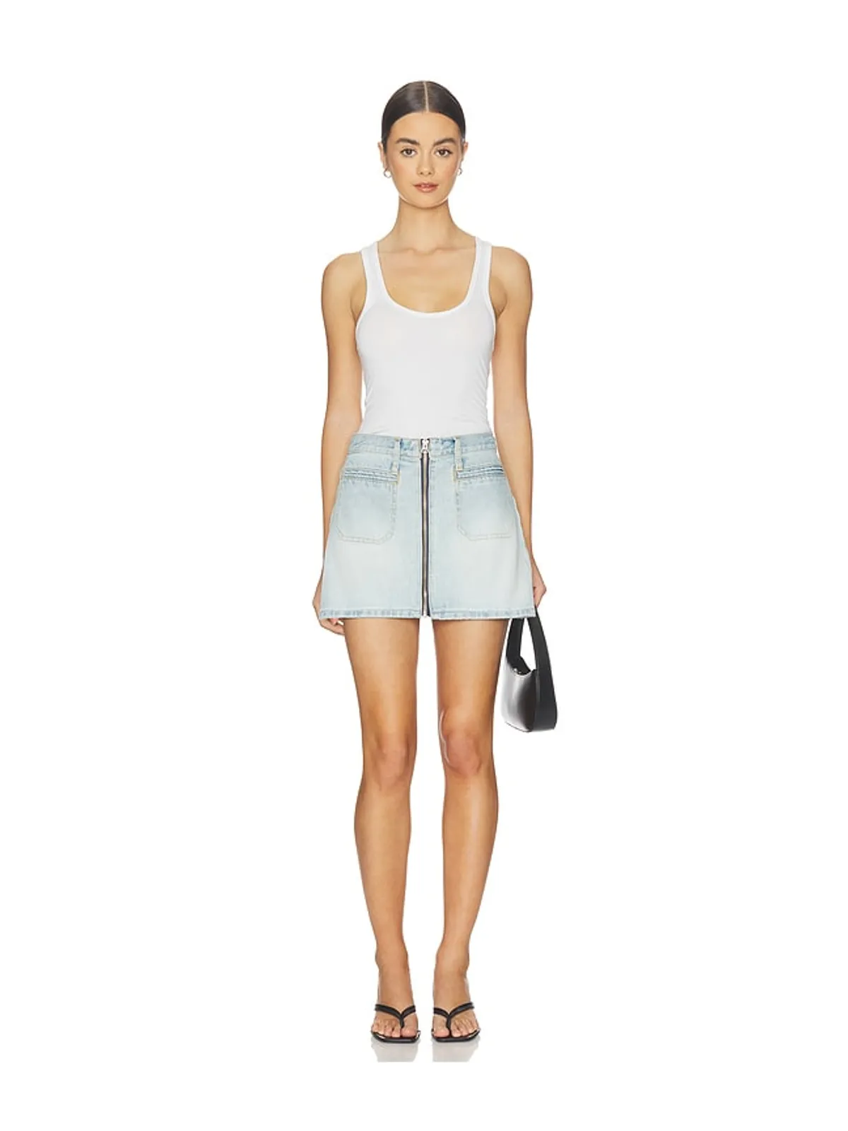 RE/DONE WEST ミニスカート - 画像5