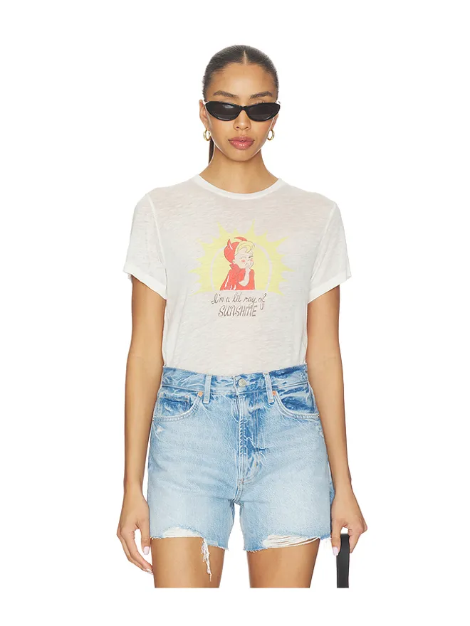 RE/DONE RE/DONE RAY FOR SUNSHINE グラフィックTシャツの商品画像