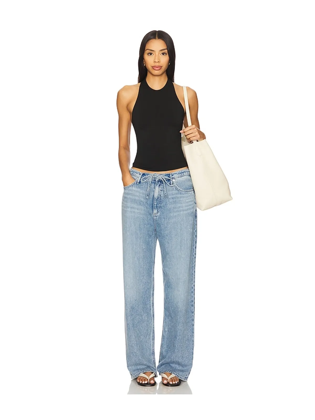 Rag & Bone FEATHERWEIGHT PHOEBE ワイドレッグ - 画像5