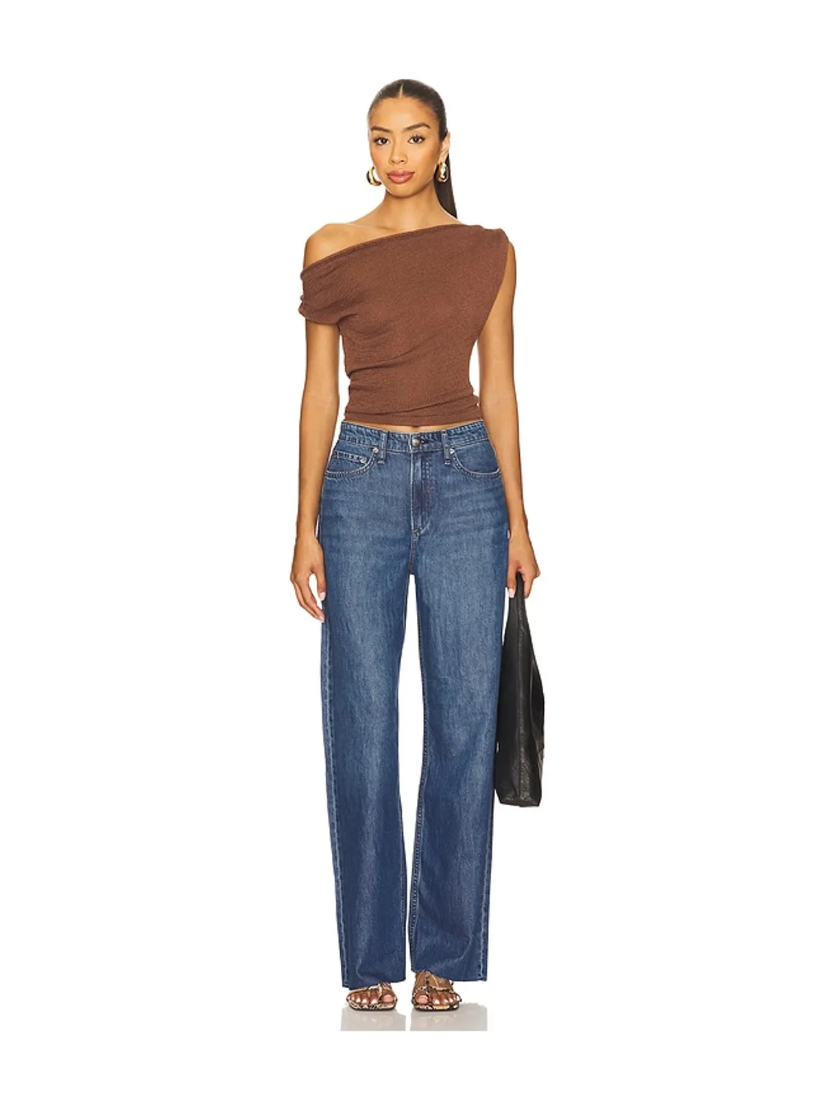 Rag & Bone FEATHERWEIGHT ワイドレッグ - 画像5