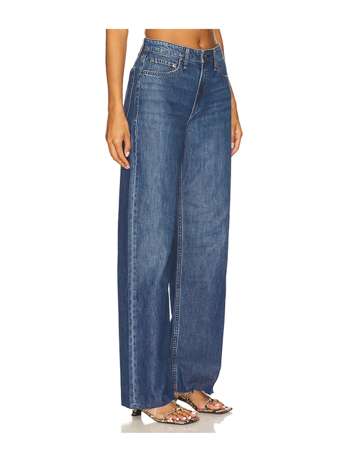 Rag & Bone FEATHERWEIGHT ワイドレッグ - 画像2