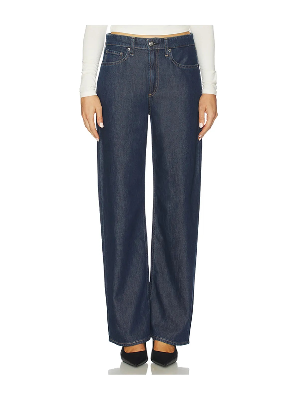 Rag & Bone FEATHERWEIGHT LOGAN ワイドレッグ - 画像1