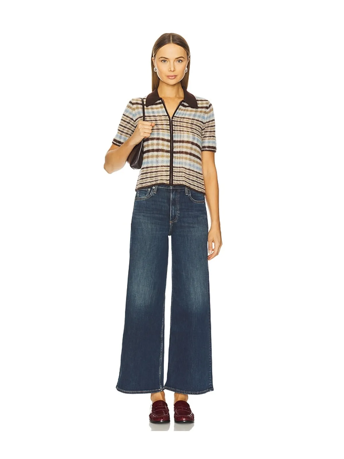 Rag & Bone FLEXI SOFIE ワイドレッグ - 画像5