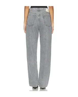 Rag & Bone SHEA ストレートレッグ - Metallic Silver, grey. - サムネイル4