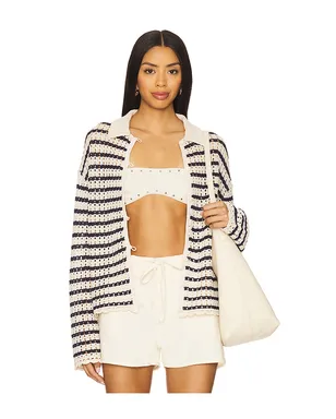 Rag & Bone KHLOE ストライプカーディガン - サムネイル1