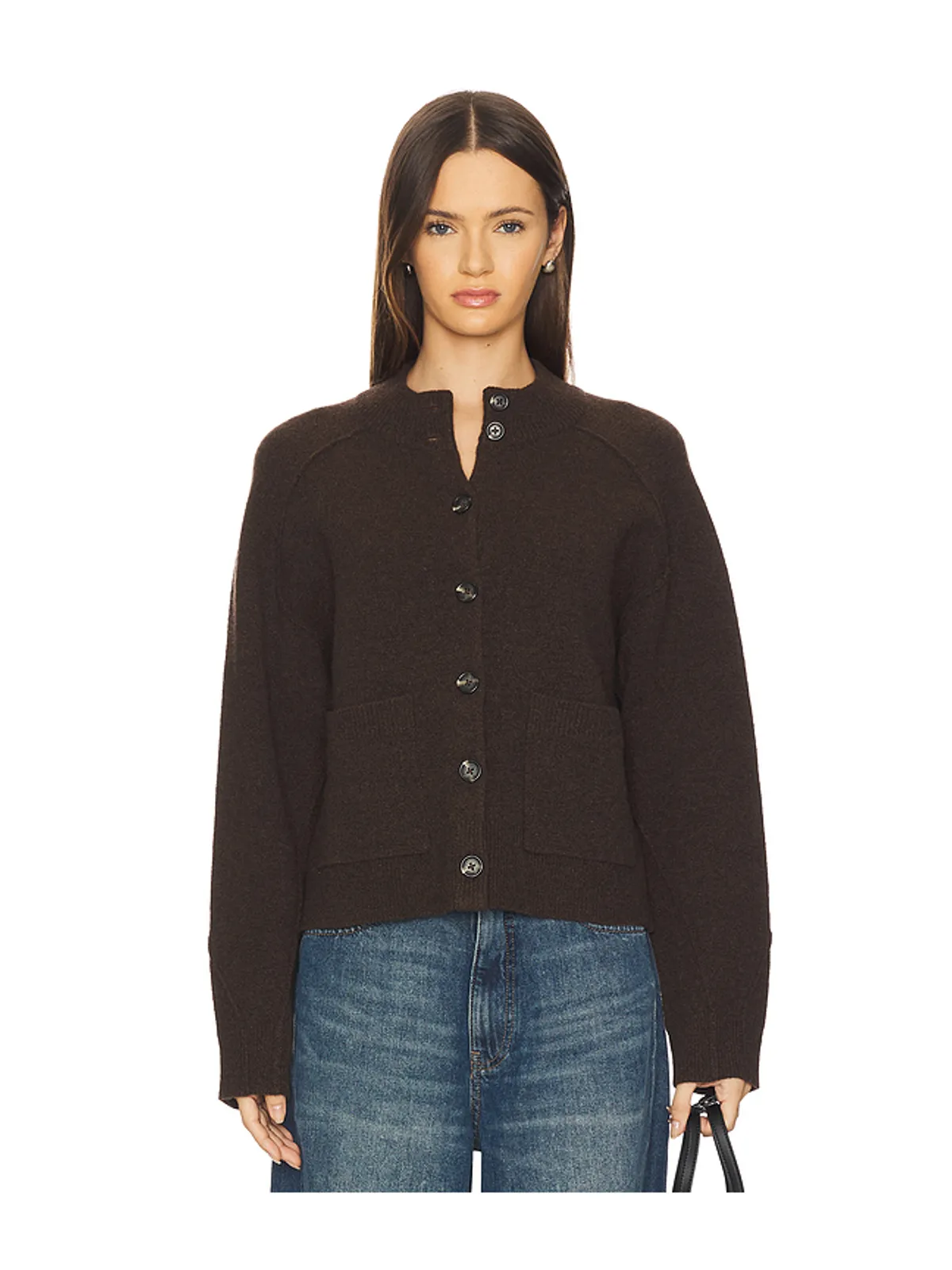 Rag & Bone BRIDGET モックネックカーディガン - 画像1
