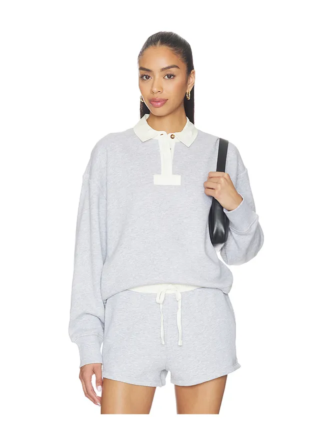 Rag & Bone Rag & Bone ヴィンテージテリー素材オーバーサイズポロスウェットシャツの商品画像