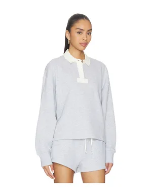 Rag & Bone ヴィンテージテリー素材オーバーサイズポロスウェットシャツ - サムネイル2