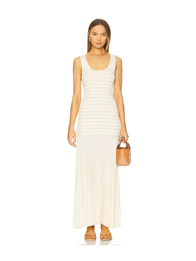 Rag & Bone Rag & Bone MILLIE マキシドレス - Cream,Neutral.の商品画像