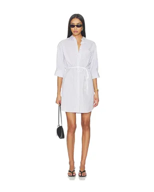 Rag & Bone LUCIA ストライプミニドレス - White,Navy. - サムネイル1