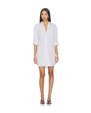 Rag & Bone LUCIA ストライプミニドレス - White,Navy. - サムネイル2