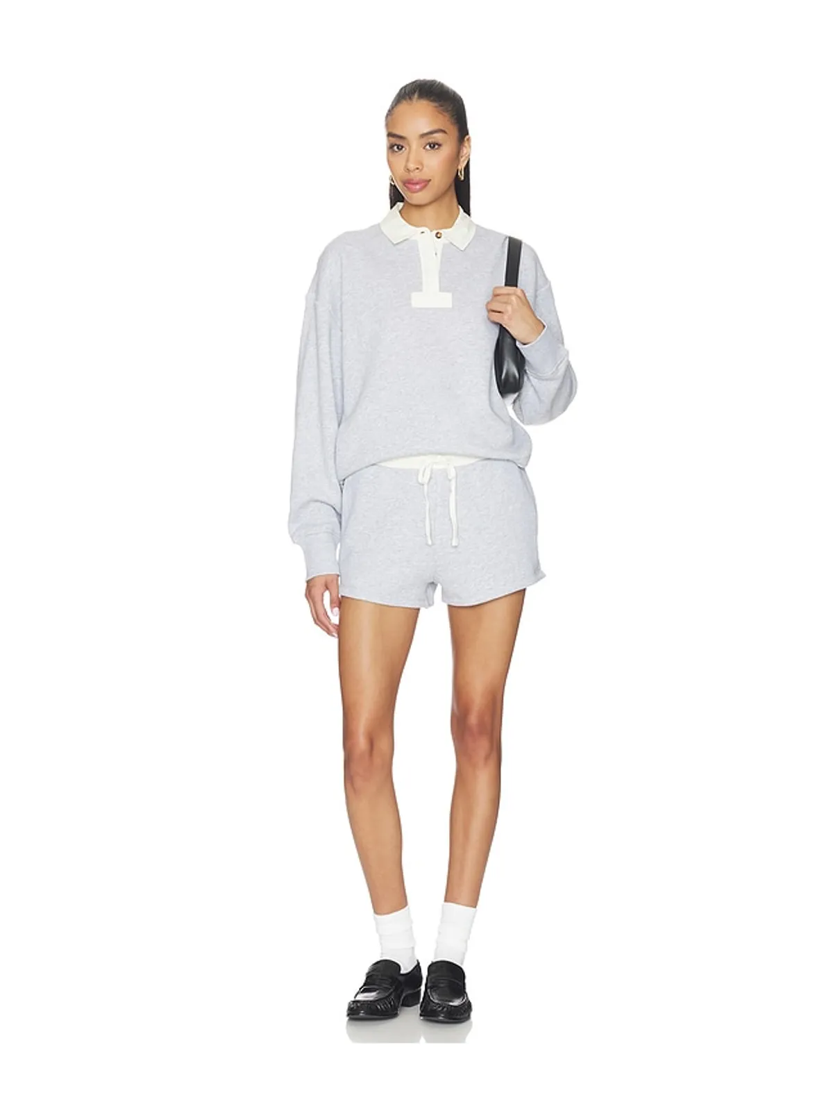 Rag & Bone ヴィンテージ テリーミックスメディア スウェットショーツ - 画像5
