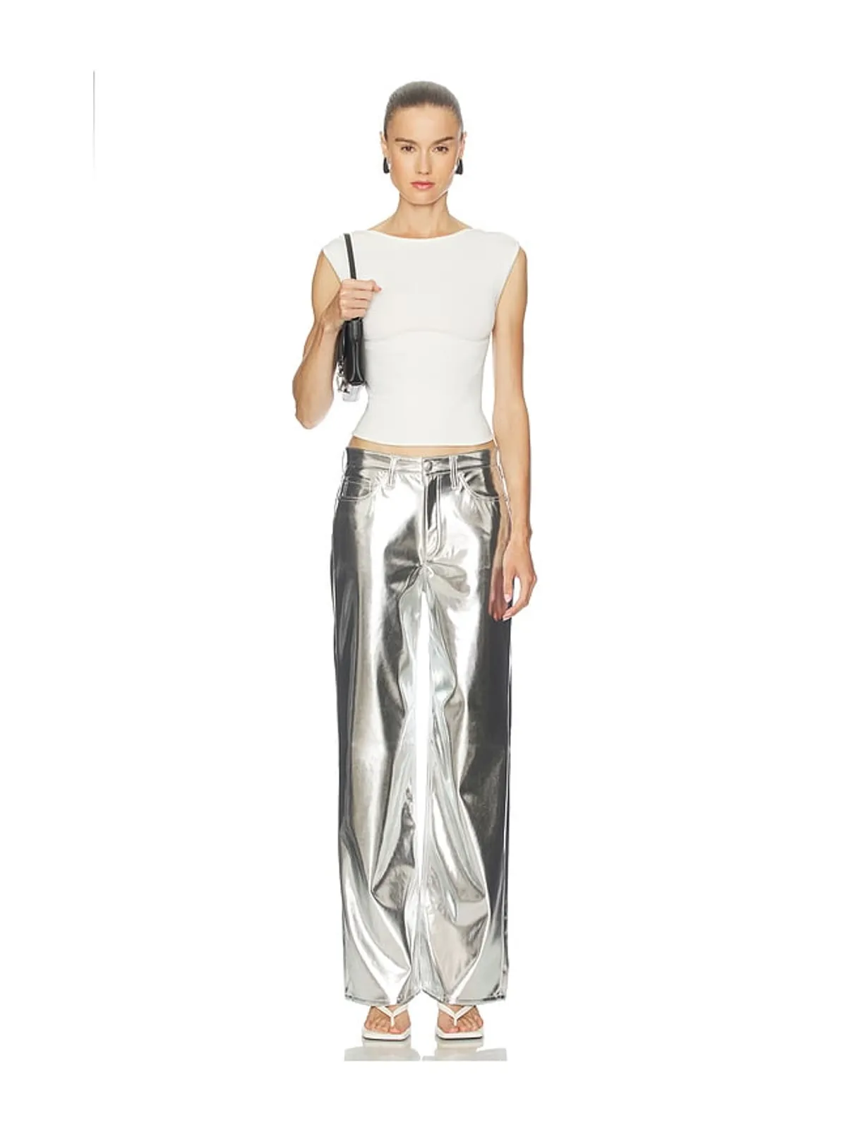 Rag & Bone LOGAN ワイドレッグパンツ - 画像5