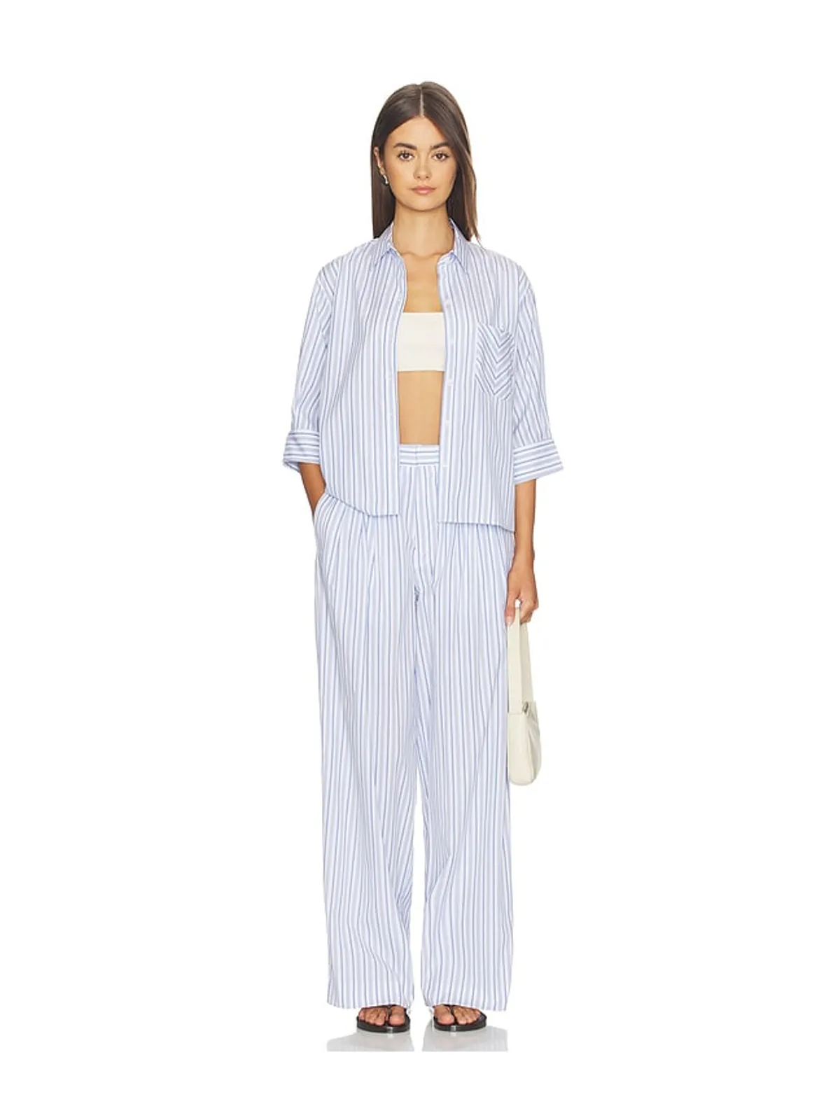 Rag & Bone CHAPPELL ストライプポプリンパンツ - 画像5