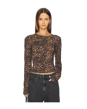 Rag & Bone Luca Printed Long Sleeve - サムネイル1