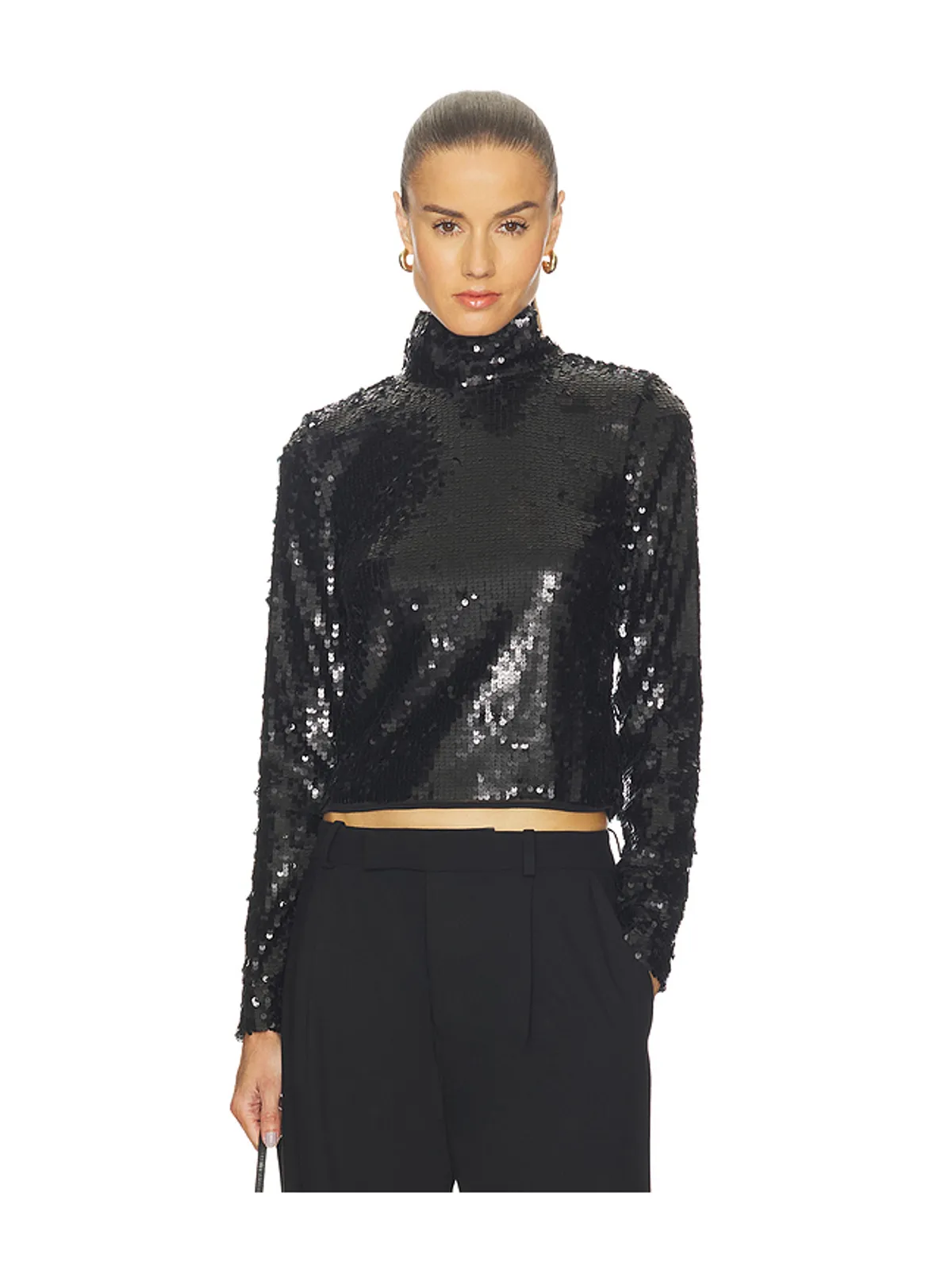 Rag & Bone Lucy Sequin Turtleneck - 画像1