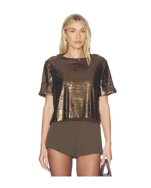Rag & Bone LUCY スパンコール付Tシャツ - サムネイル1