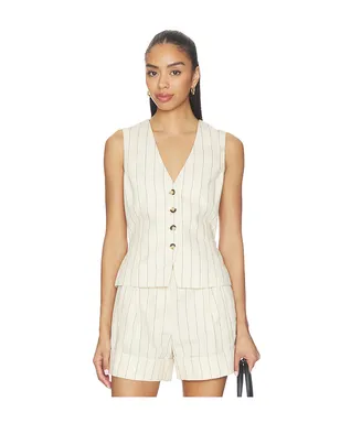 Rag & Bone PAULETTE ストライプベスト - サムネイル1