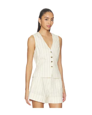 Rag & Bone PAULETTE ストライプベスト - サムネイル2