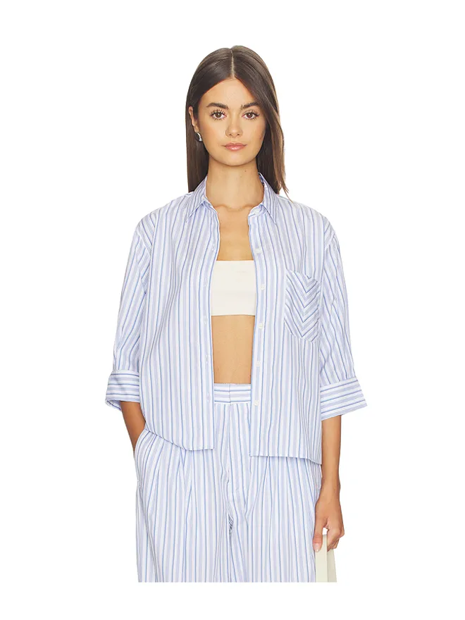 Rag & Bone Rag & Bone LUCIA ストライプポプリンシャツの商品画像