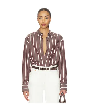 Rag & Bone CONNIE ストライプシャツ - サムネイル1