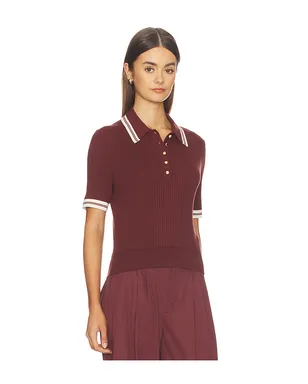Rag & Bone LAURIE ティップド半袖ポロシャツ - サムネイル2