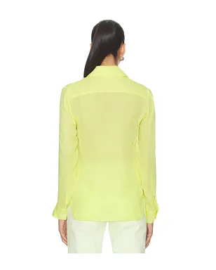 RENGGLI SILK GEORGETTE シャツ - サムネイル3