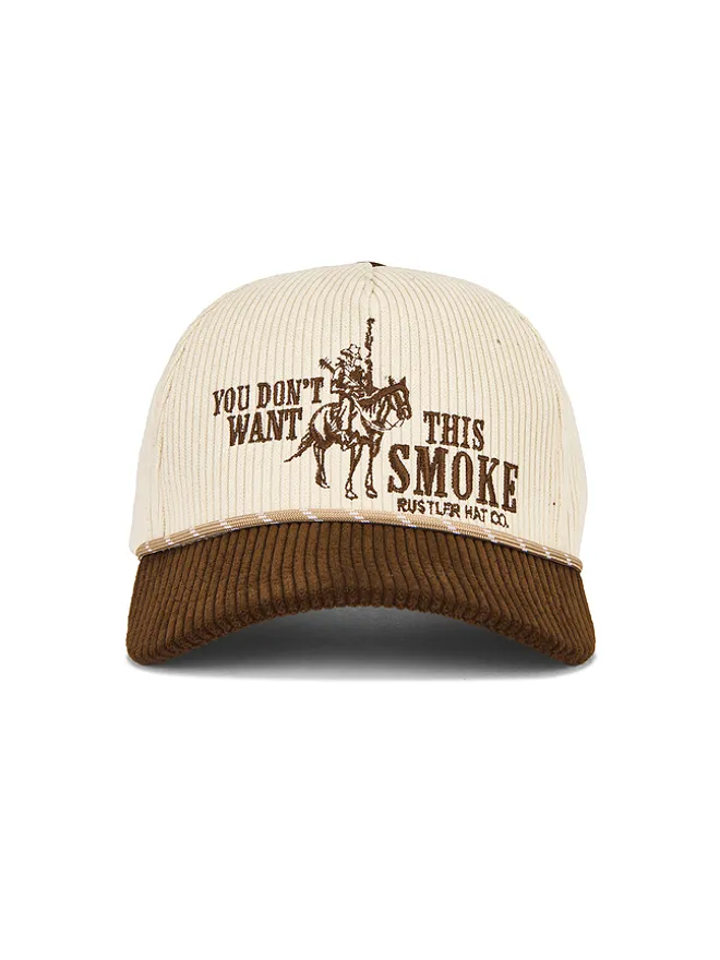 Rustler Hat Co. Rustler Hat Co. YOU DON'T WANT THIS SMOKE トラッカーハットの商品画像