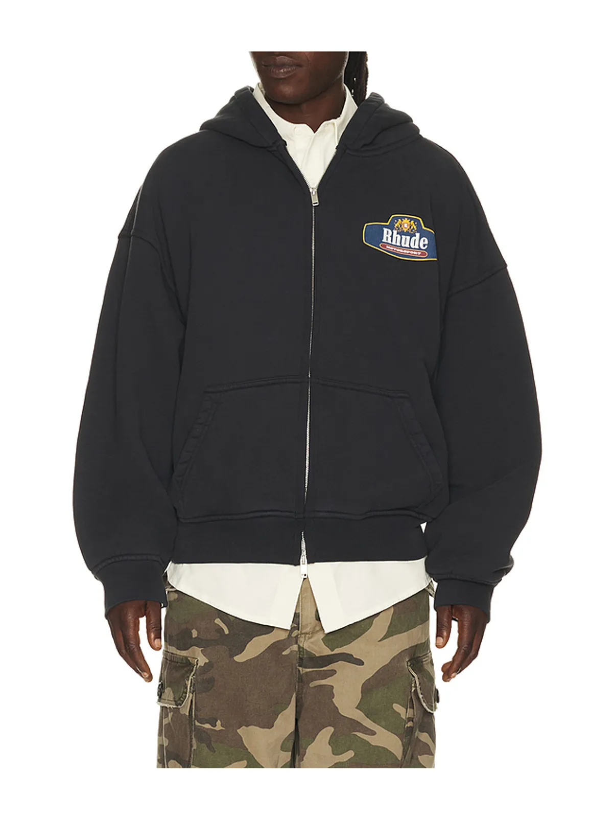 Rhude RACING CREST パーカー - 画像1