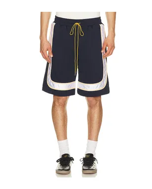 Rhude MESH PIPING BAGGY トラックショートパンツ - サムネイル1