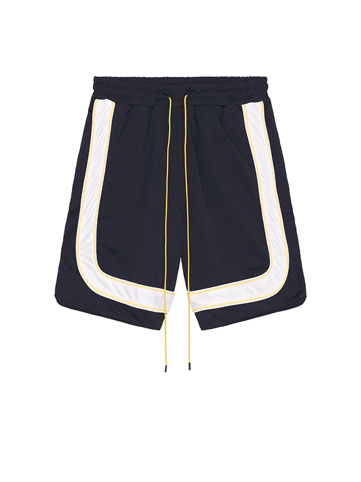 Rhude MESH PIPING BAGGY トラックショートパンツ - 画像5