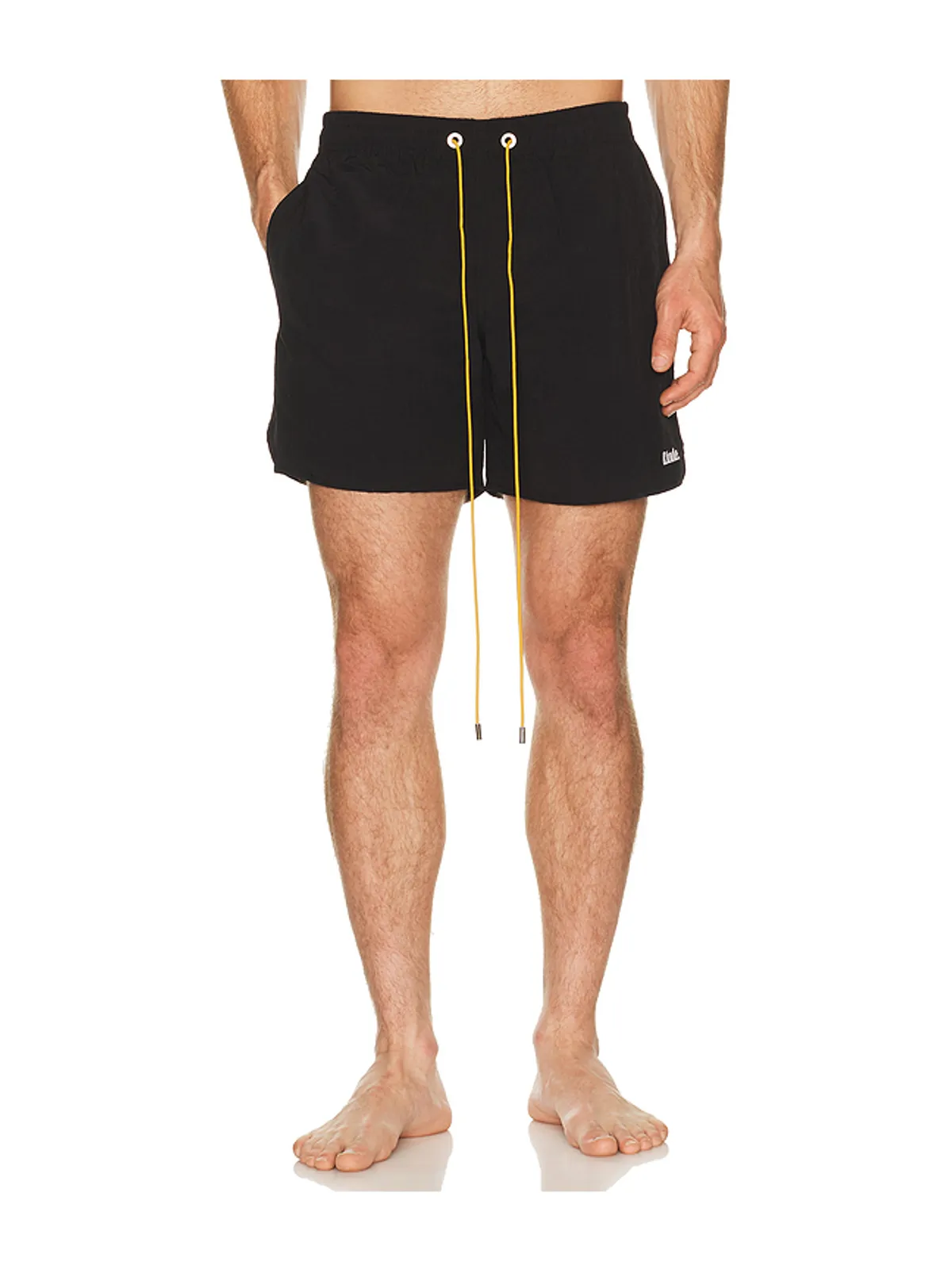 Rhude CLASSIC LOGO スイムショートパンツ - 画像1