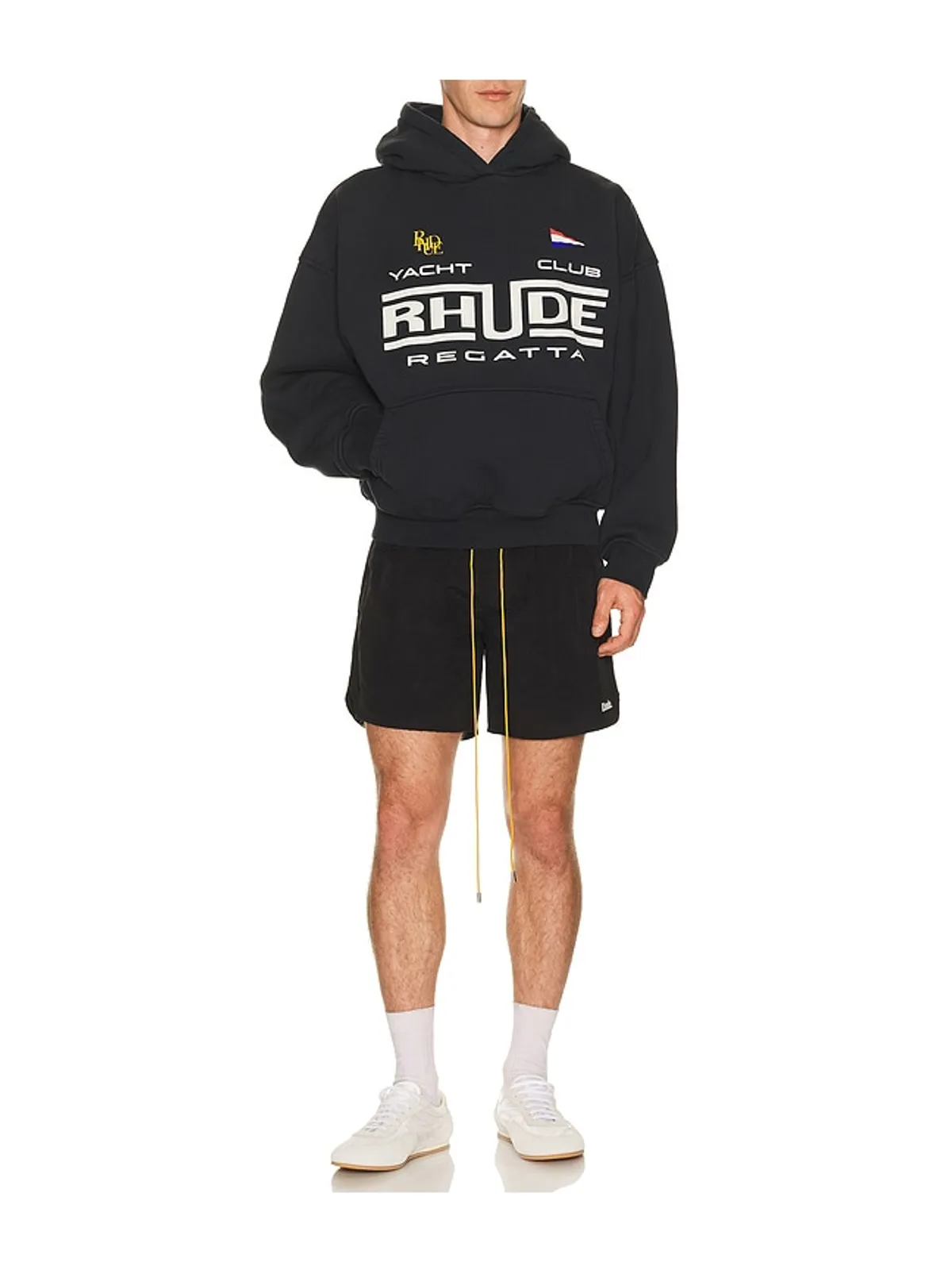 Rhude CLASSIC LOGO スイムショートパンツ - 画像3