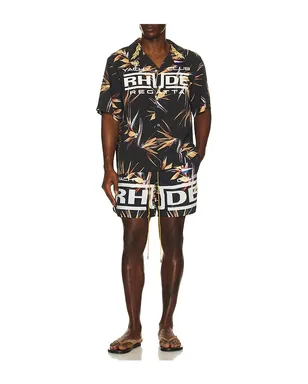 Rhude REGATTA CLUB ハワイアンシャツ - サムネイル3
