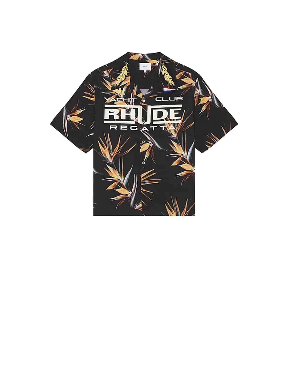 Rhude REGATTA CLUB ハワイアンシャツ - 画像4