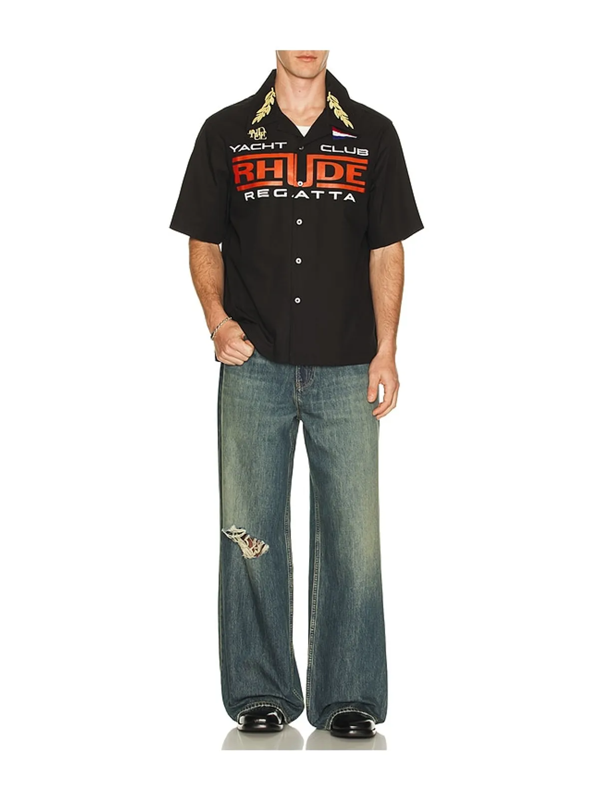 Rhude CLUB シャツ - 画像3