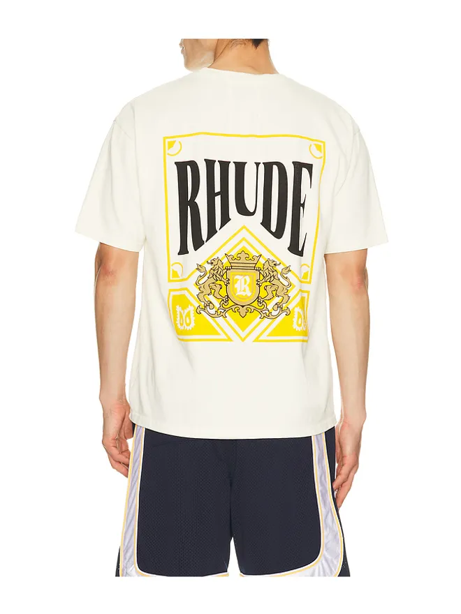 Rhude Rhude PLAYING CARD Tシャツの商品画像