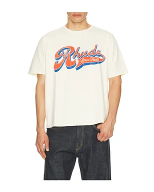 Rhude PIT STOP Tシャツ - サムネイル1