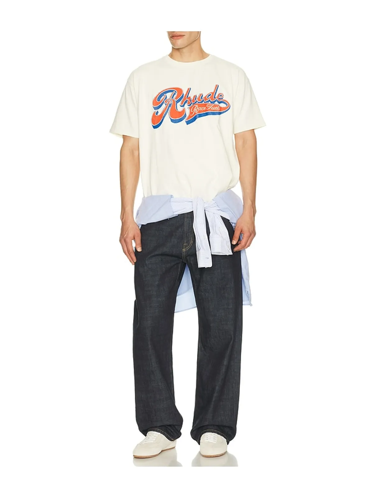 Rhude PIT STOP Tシャツ - 画像3