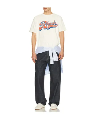 Rhude PIT STOP Tシャツ - サムネイル3