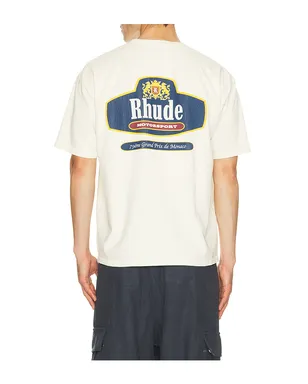 Rhude RACING CREST Tシャツ - サムネイル1