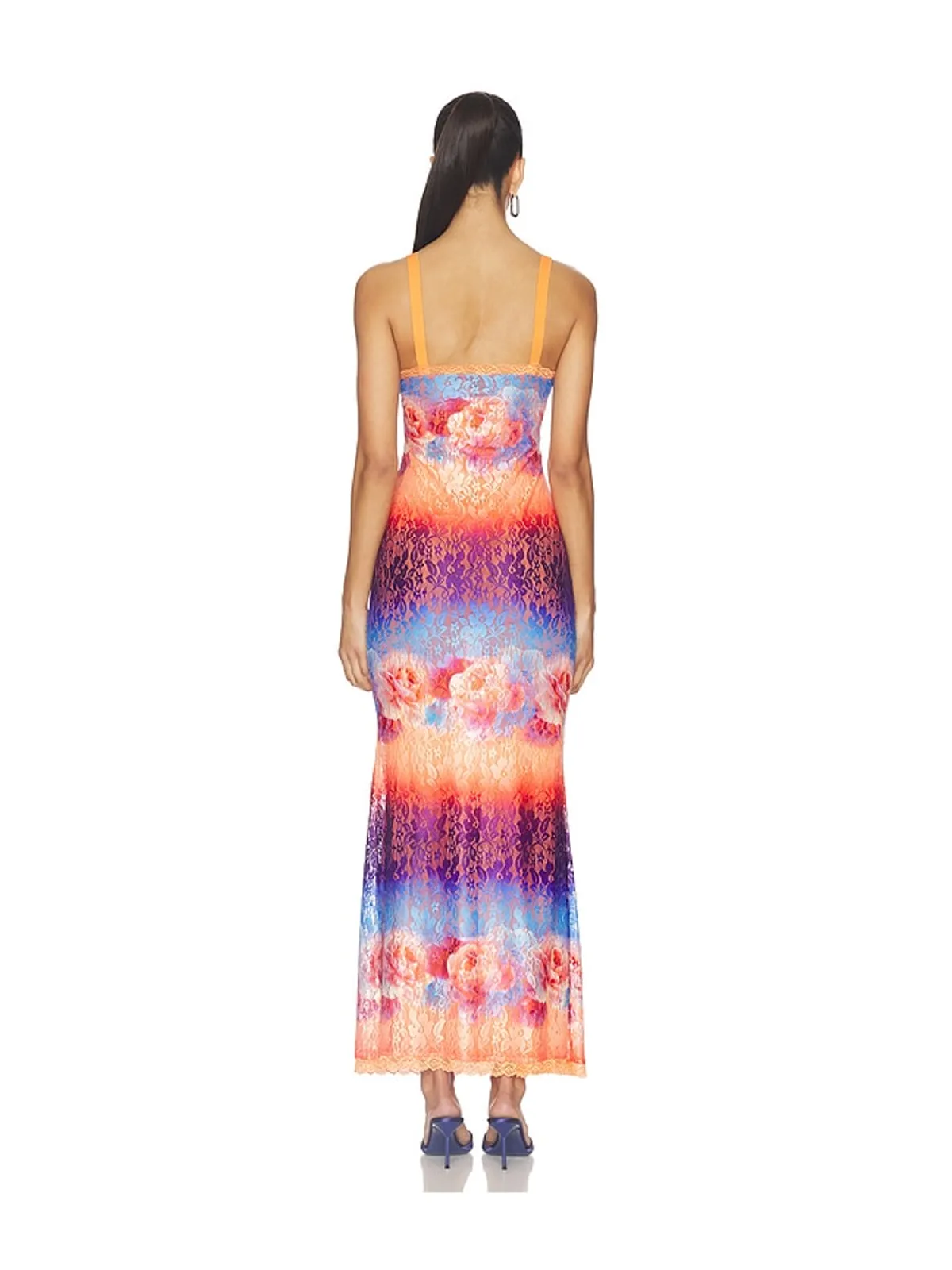 Runaway The Label SERINA ドレス - Orange,Blue. - 画像3