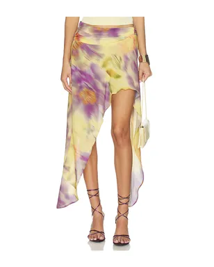 Runaway The Label TULIA スカート - Yellow,Purple. - サムネイル1