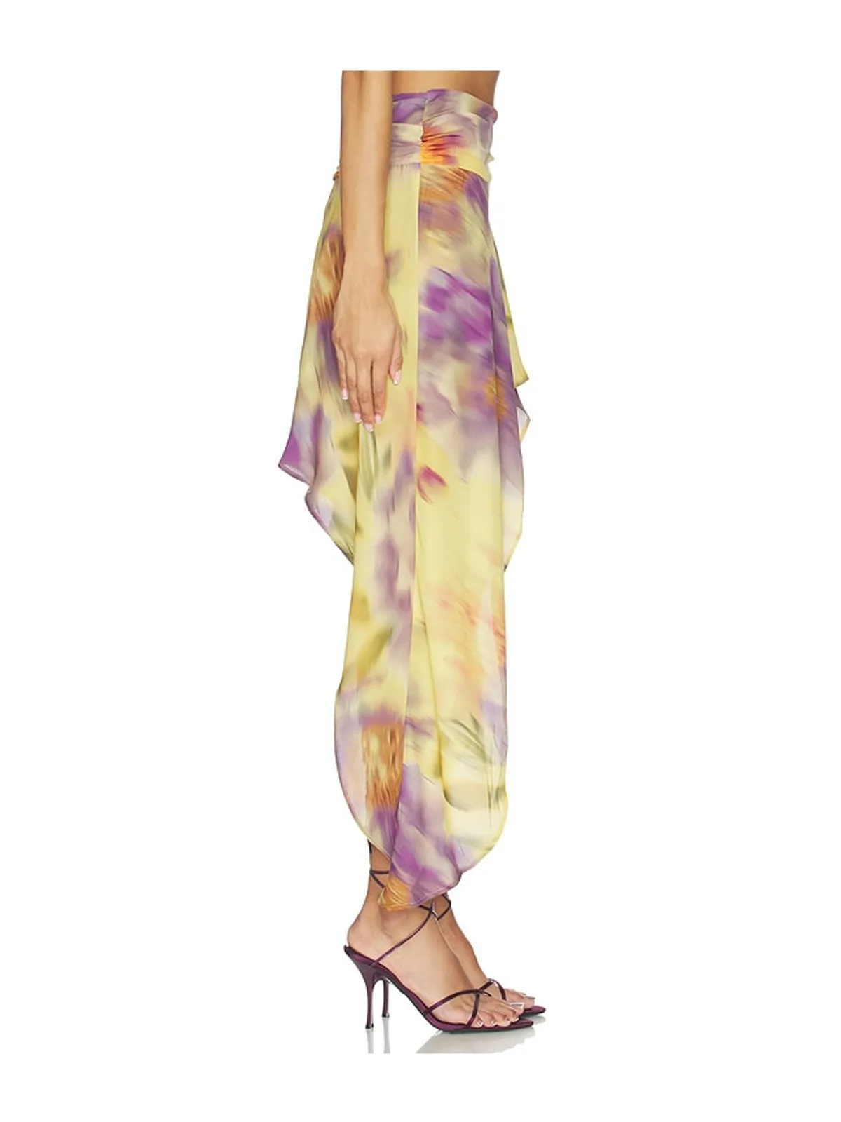 Runaway The Label TULIA スカート - Yellow,Purple. - 画像3