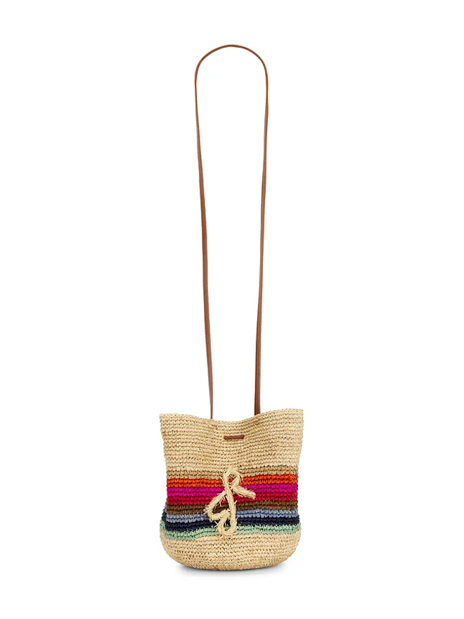 Ruslan Baginskiy Ruslan Baginskiy STRIPED POUCH BAG バケットバッグの商品画像