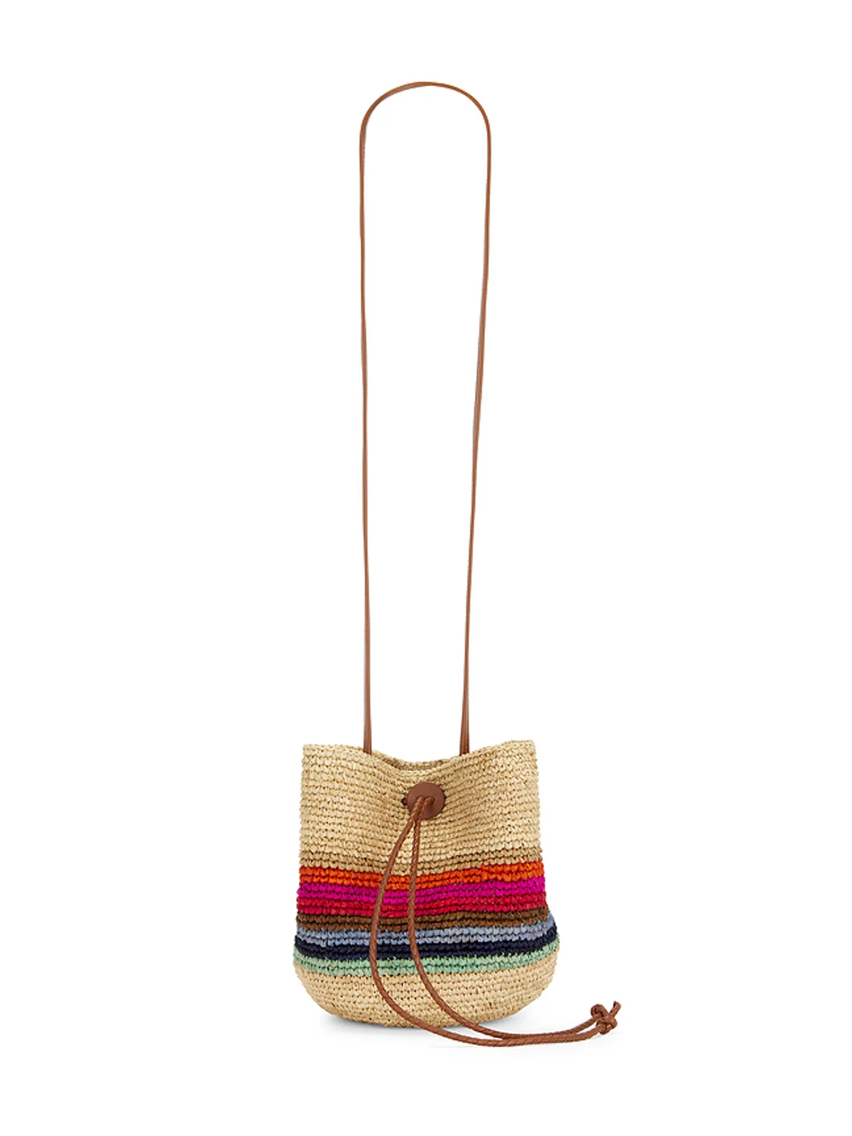 Ruslan Baginskiy STRIPED POUCH BAG バケットバッグ - 画像2