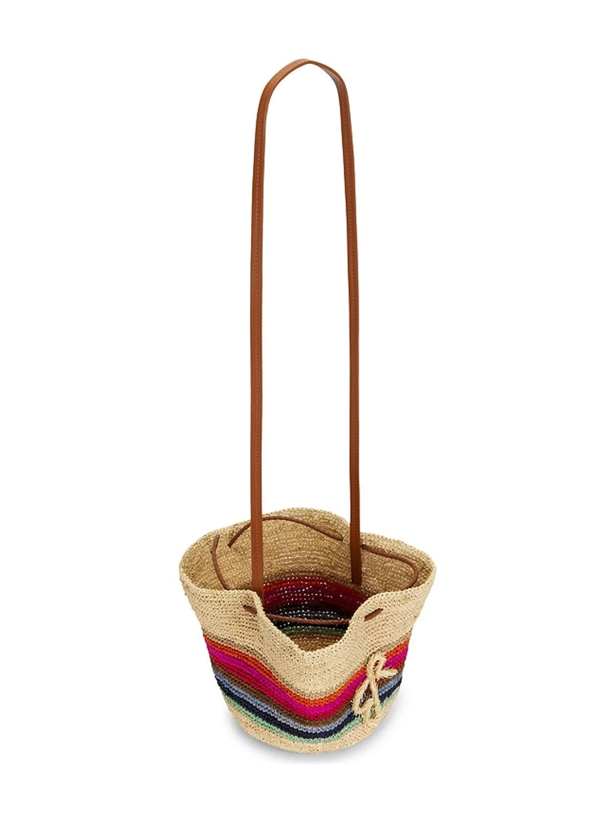Ruslan Baginskiy STRIPED POUCH BAG バケットバッグ - 画像4