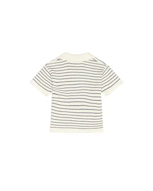 Rylee + Cru CHANDLER ポロトップ - Beige,Navy. - サムネイル2