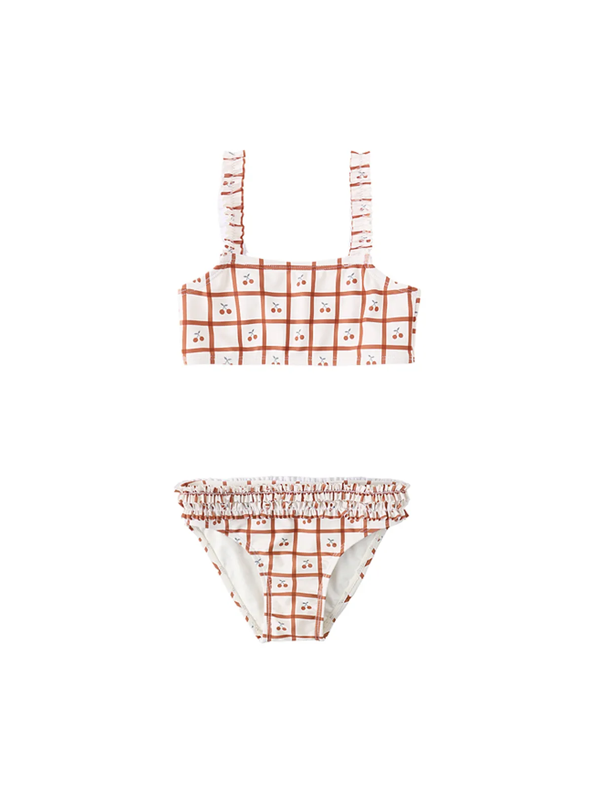 Rylee + Cru ビキニセット - White,Red. - 画像1