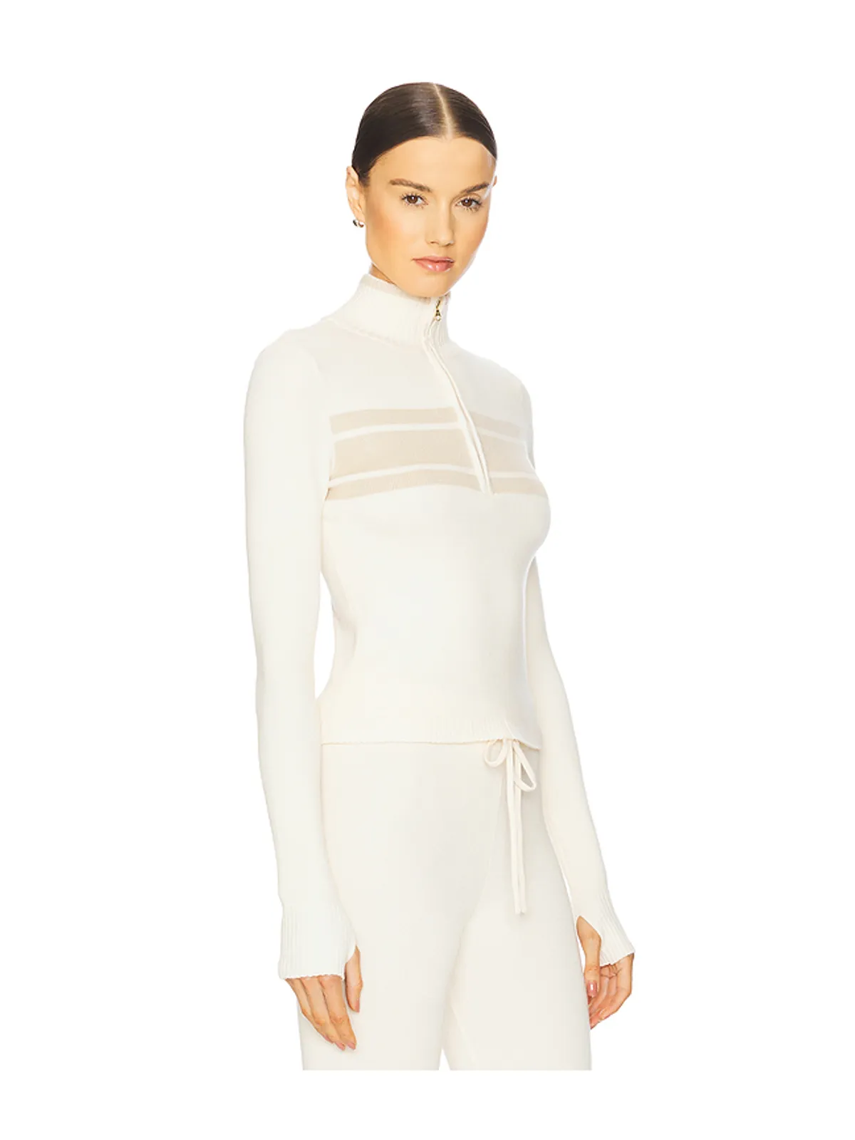 WellBeing + BeingWell CHALET HALF ZIP プルオーバー - 画像2